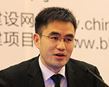 中電建路橋集團有限公司投資部副主任楊松做了《基礎(chǔ)設(shè)施投資業(yè)務(wù)的思考和案例分享》的主題發(fā)言