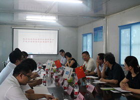 魯貴卿副主任帶隊(duì)一行到中建五局河南公司長葛項(xiàng)目調(diào)研信息化