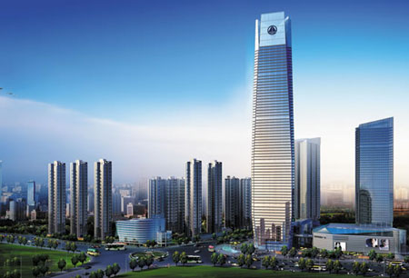 葛洲壩國(guó)際廣場(chǎng)效果圖