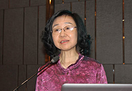 湖北省建筑業(yè)協(xié)會(huì)秘書(shū)長(zhǎng)佟海鷗致歡迎詞
