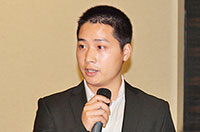 中鐵23局信息中心副主任葉建興做專(zhuān)題發(fā)言
